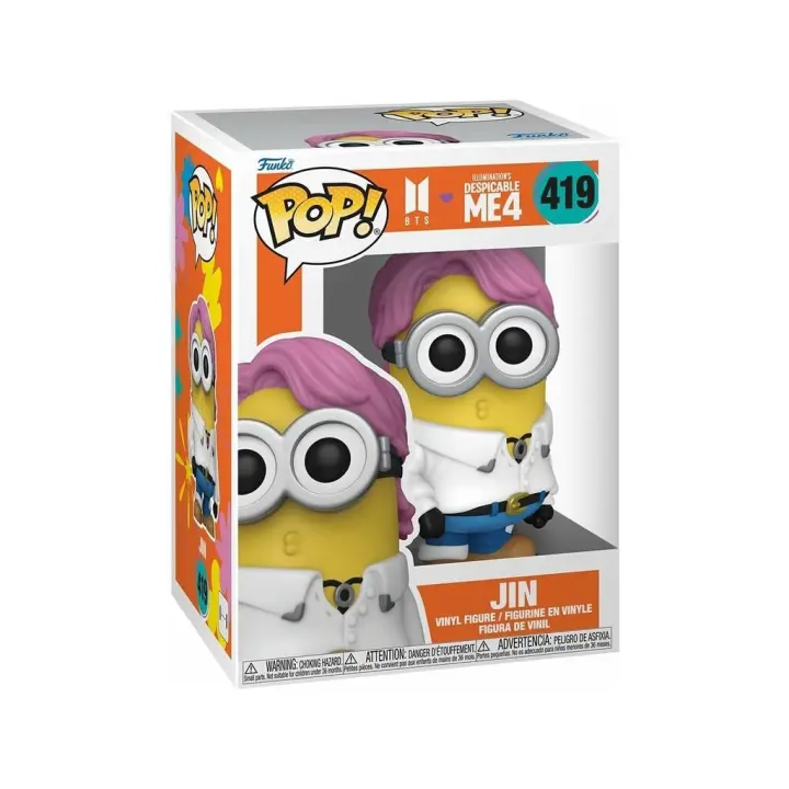 Funko Pop BTS x Minions Figura Jin Juguetes FUNKO - 1