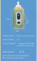 Portátil Funda De Aislamiento Para Botella De Bebé Con Pantalla LCD Dispositivo De Aislamiento Para Leche USB Para Viaje En Coche - details 11
