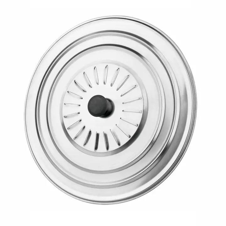 EUROXANTY-Multiusos Antisalpicaduras-Acero Inoxidable-Sartenes Tapa Colador, 18-20-22-24-26-28-30-32-34-36-38-40 cm - 1