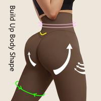 Leggings Deportivos Para Mujer Sin Costuras Push up Control Abdominal Alta Cintura Talla Ajustable Estirable Yoga Pantalones Butt Lift Fitness Gimnasio - details 8