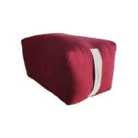 Cojín Meditación Zafu Futonia Ergonómico Transportable 30x20x15cm Algodón Coco Látex Natural - details 2
