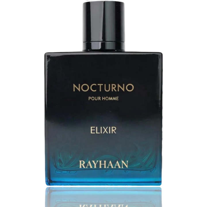 Rayhaan Nocturno Elixir Pour Homme Eau de Parfum Hombre Woody Amber 100 Ml — oferta en Miravia