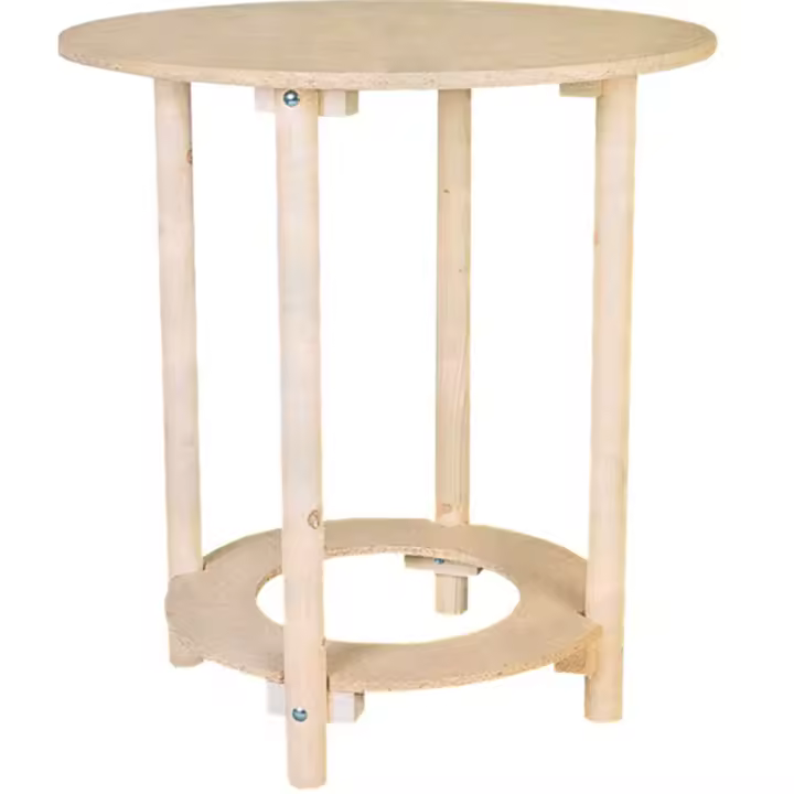 Mesa Camilla Artema con Tarima de Madera para Brasero - 1