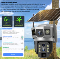 Cámara Solar Exterior 4G Sim IP 12MP HD Vigilancia CCTV Inalámbrica Cámara De Video Con Detección De Movimiento Humano Visión Nocturna Seguridad Monitoreo - details 11