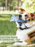 Juguete Interactivo Para Mascotas De Algodón Grande Música De Animales Juguete De Masticar Para Compañero De Juguetes Para Perros Únicamente - details 5