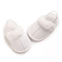 Zapatillas De Invierno Para Bebés Con Cordón Elástico De Lana Suave Y Antideslizante Para Niños Y Niñas Zapatos De Primer Pasos - details 21