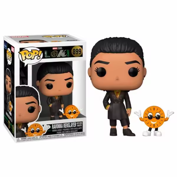 Funko Pop! Marvel Loki Ravonna Renslayer with Miss Minutes 899 - 1