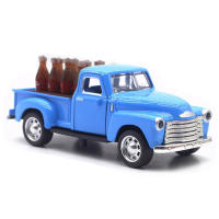 Modelo De Coche De Aleación Retro 1:32 Juego De Juguetes De Fundición Para Niños Colección De Series De Camiones Vintage Metal Sin Batería - details 2