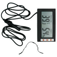 Medidor De Temperatura Y Humedad Digital Con Pantalla LCD Máximo Mínimo Tester De Ambiente Estación De Trabajo Interior Sensor De Temperatura - details 8