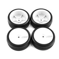 4Pcs Neumáticos De Alta Grip Para Carreras RC 65*26mm Adecuados Para Coches RC Tamiya TT01 TT02 XV01 PTG-2 HPI HSP Piezas De Mejora - details 6