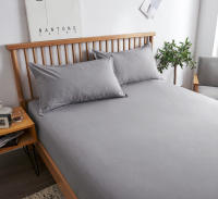 Sábana Adaptada De Algodón Y Poliéster 85% Para Cama Europea Con Banda Elástica Cubierta Protectora De Mátress Adultos Sábana Doble Linens - details 10