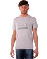 Emporio Armani EA7 Camiseta Algodón Hombre Gris Claro 3ZPT42PJ18Z 3904 - details 0