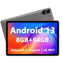 Tablet Android 13 PRITOM De 10 Pulgadas 8GB+64GB Con Expansión Hasta 1TB WiFi 6 Altavoces Doble Cámara Dual BT5.0 Estilo Mecánico C - details 1