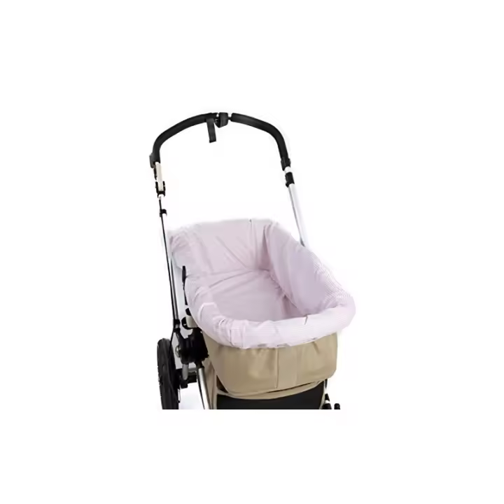 Funda Capazo Especial para Bugaboo Color Rosa rayas - 1