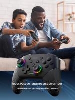 Controlador De Juego Inalámbrico DATA FROG Para Nintendo Switch OLED Y Switch Lite Con Joystick Programable LED RGB Y Batería De 800mAh - details 8