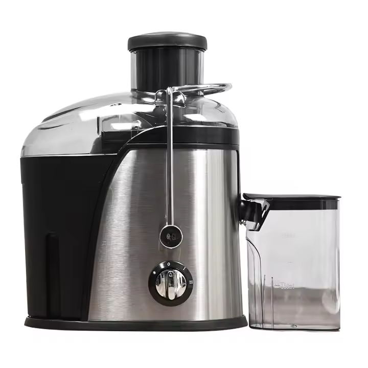 400W Powerful Centrifugal Electric Juicer Machine 3" Big Mouth Fruits And Vegetable Juice Extractor 3 Speeds Mixer Blender With Bottle - 1