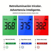 BIT Termómetro Digital sin contacto para niños y Adultos, Alarma de temp, Frente, interior, infrarrojo, multimoción - details 5