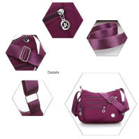 Bolso De Hombro Para Mujer Nylon Impermeable Gran Capacidad Bolso Bandolera Casual De Viaje Bolso De Mano De Alta Calidad - details 8