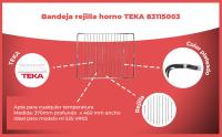 Banner - Bandeja rejilla para horno Teka 370x460mm