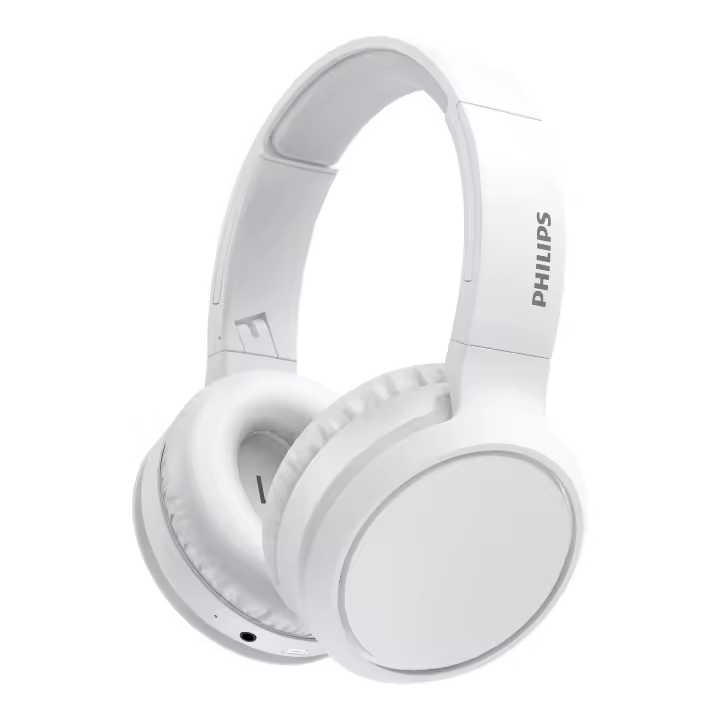 PHILIPS TAH-5205WT Auriculares Inalámbricos USB-C, Bluetooth, Control llamadas, Carga 15 min. 29H uso. - 1