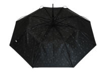 J.S ONDO Paraguas LARGOS Cambios De Color con Lluvia, PARAGUA MAGICOS 60cm Cerrado Mujer HOMBRE, Paraguas Automático, 8 Varillas Resistente Al Viento, estampado del LUNARES - details 3