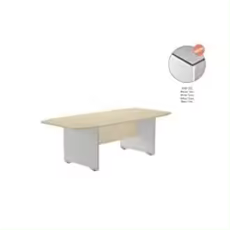 MESA DE ROCADA MODELO MEETING TAMAÃ‘O DE 220x100x72 CM BLANCO/GRIS - 1