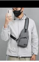Bolsa De Pecho Para Hombre Gran Capacidad Deportes Al Aire Libre Moda Casual Bolso Transversal Hombro Unico Bolsa Pequeña De Hombro - details 9
