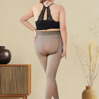 Pantimedias Térmicas Para Mujer De Otoño E Invierno 220g Gruesas Translúcidas De Alta Elasticidad Para Calor En Invierno - details 4
