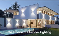 Lámpara De Pared Exterior IP65 Impermeable LED 85-265V Para Decoración Del Hogar Jardín Puerta Garage Pasillo Interior Lámpara De Exteriores - details 1