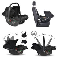 LORELLI Carrito de bebé trio REYA hasta 22 kg de Lorelli,con capazo duro y manillar reversible - details 5