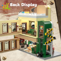 HUIQIBAO 1286PCS Bloques De Construcción De Ciudad Vistas Japonesas Agencia De Detectives Juguetes Para Niños Regalo Bricks DIY De Arquitectura - details 2
