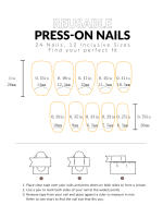 24PCS Uñas Postizas Presionadas Cortas Almendra Rosa Alto Saténtate Gradiente Uñas Glitceadas Veraniegas Hechas Mano Para Fiesta - details 25
