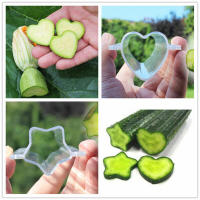 Molde De Plástico Para El Crecimiento De Pepinos En Forma De Corazón/Ostra Herramienta De Shaping De Frutas Para Jardín - details 0