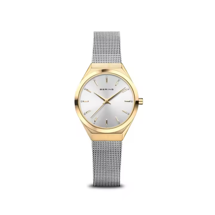 Reloj Bering 18729-010 de Acero Sumergible 3 Atm Dorado - 1