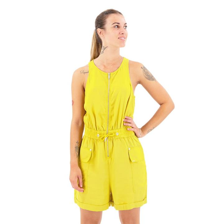womens Tess Playsuit in Vacation Blue | UK