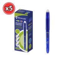 BOLIGRAFO BORRABLE BISMARK 0.7MM - COLORES VARIADOS - PACK 5 UNIDADES - details 1