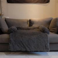 Sofá Para Mascotas Con Capa De Peluche Larga Y Cálida Protector De Muebles Lavable Y Desmontable Fundas Para Sofá Impermeable Para Invierno Accesorios Para Perros Y Gatos - details 1