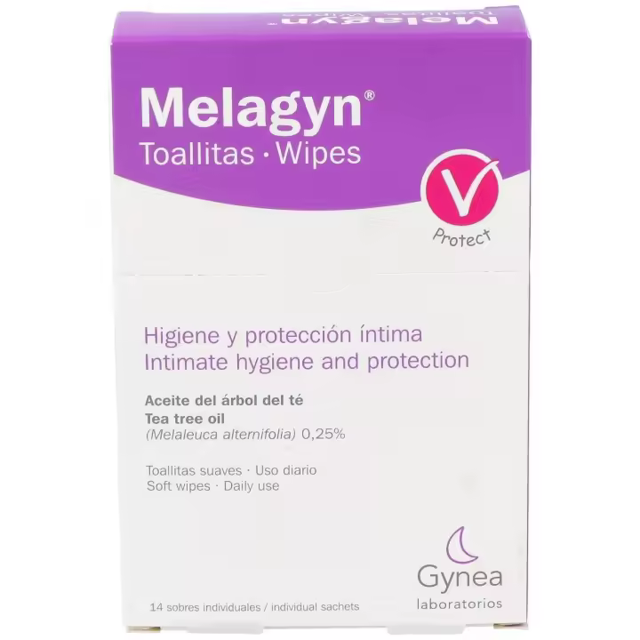 Melagyn Toallitas En 14 Sobres Individuales - 1