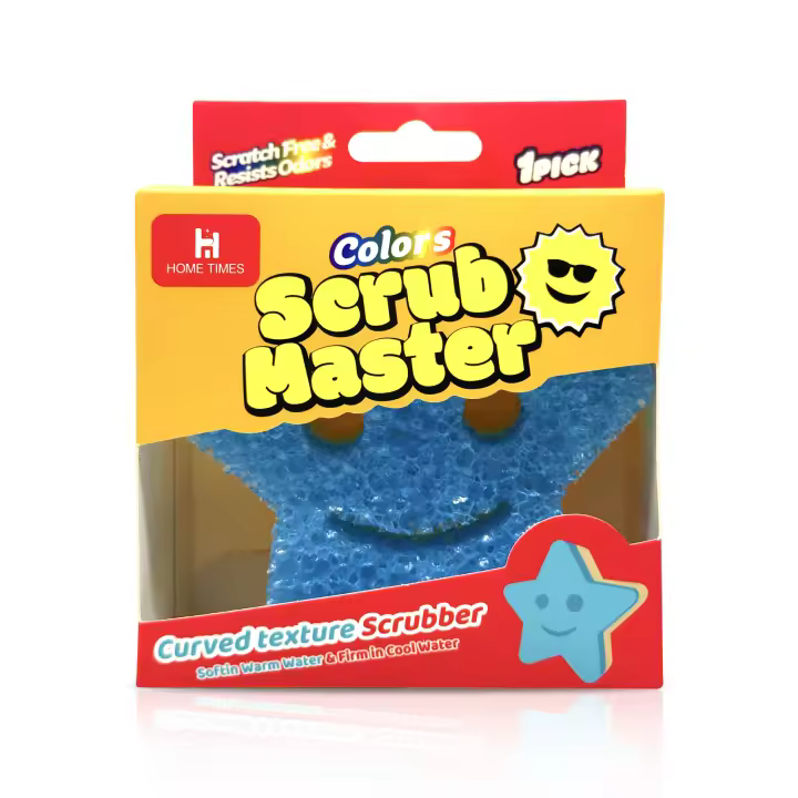 Esponja Multifuncional Scrub Master Sin Arañazos Para Cocina BPA Libre Hecha Con Espuma De Polímero Resistente a Manchas Y Olores - 1