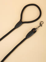 Correa De Perro Reflectante Y Duradera Negra Para Trepar Ropa De Correa De Entrenamiento Apta Para Pequeños Medianos Y Grandes Perros - details 2