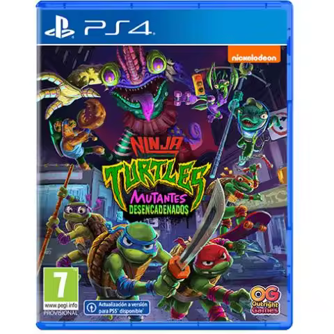 Ninja Turtles Mutantes Desencadenados - Playstation 4 - Nuevo Precintado - PAL España - Meridiem - 1