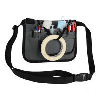 Bolsa De Cintura Para Enfermera 13-Pocket Organizador De Herramientas Para Kit De Cuidado Y Tijeras Bum Bag Unisex Estuche De Hombro De Cuero Oxford - details 0