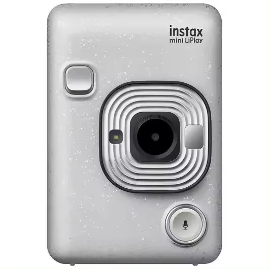 CAMARA FUJI INSTAX MINI LIPLAY BLANCA - 1