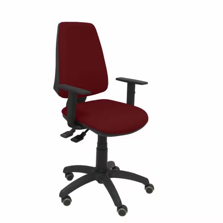 Silla de Oficina Elche S bali P&C 33B10RP Rojo Granate - 1