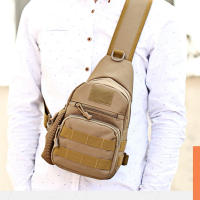 Bolsa De Hombro Táctica Al Aire Libre Para Hombres Y Mujeres Bolsa De Pecho Para Deportes Y Viajes Caza Camping Pesca Molle - details 3