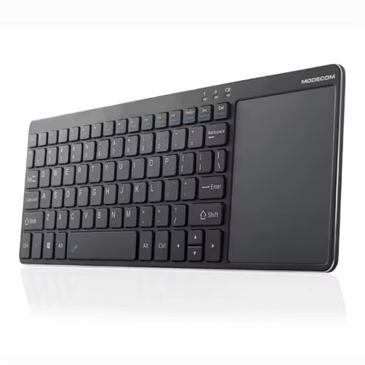 Modecom MC-TPK1 teclado RF inalámbrico QWERTY Inglés Negro - 1