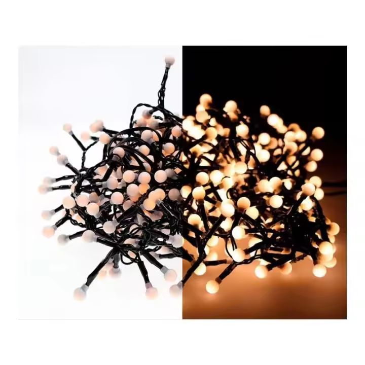 Guirnalda LED "Cherry Compact" Parpadeante Exterior 16m 500 LEDs Luz Cálida - 1