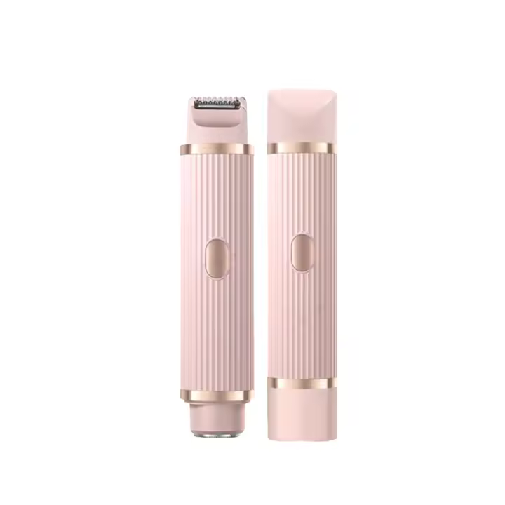 Afeitadora Eléctrica Para Mujer Epilador Corporal Trimmer De Bikini Cuchilla Para Piernas Cara Y Barba 2 En 1 Eliminador De Vello - 1