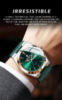 Reloj De Cuarzo Para Hombre BINBOND Marca Lujosa Impermeable Con Manos Luminosas Correa De Cuero Date Y Dia Semanal Resistente Al Choque - details 13