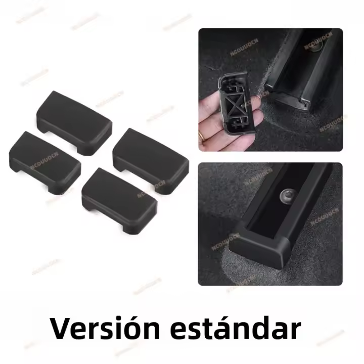 Tapa De Protección Para Ranura De Asiento Trasero Para Tesla Model 3 Model Y Cubierta De Goma Suave Accesorios Funcionales Para Interior Del Coche - 1